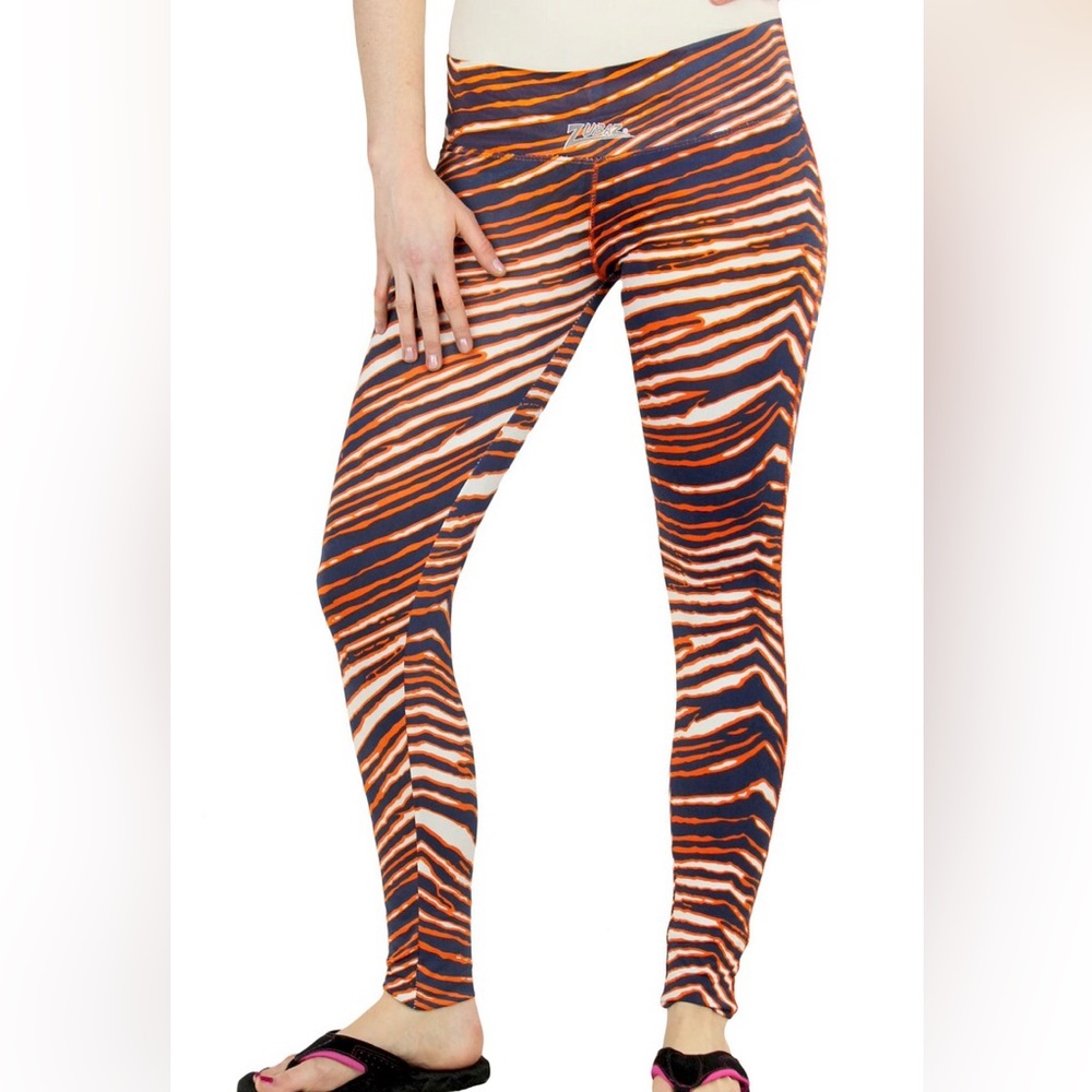 Zubaz Zebra Print Leggings